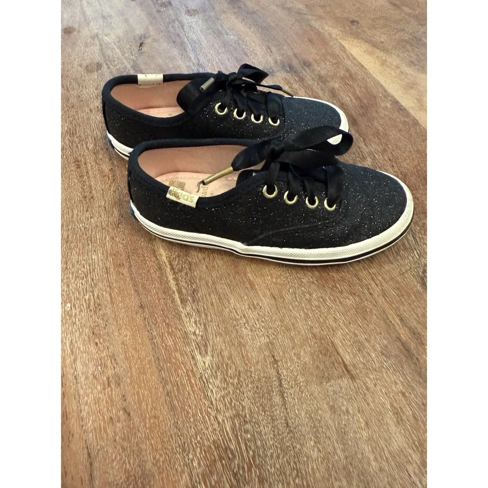 Toddler Girl's Keds x Kate Spade Champion Glitter Crib‎ Sneaker Size 8